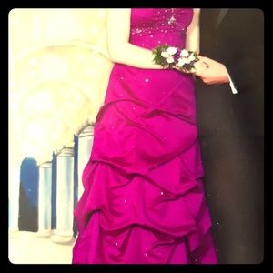 Purple PromDress